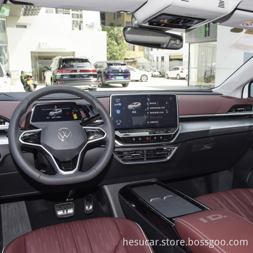 في المخزون سيارات الطاقة الجديدة VW معرف. 6 X WV ID 4 WOLKSVAGEN ID 4 2022 الإصدار CHOME CHERENA ELSTRY SMART CAR للبيع